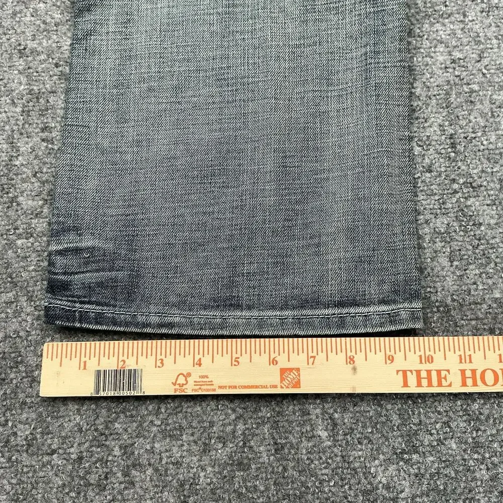 Express Jeans Bootcut Distressed Y2K Denim Size 36x34